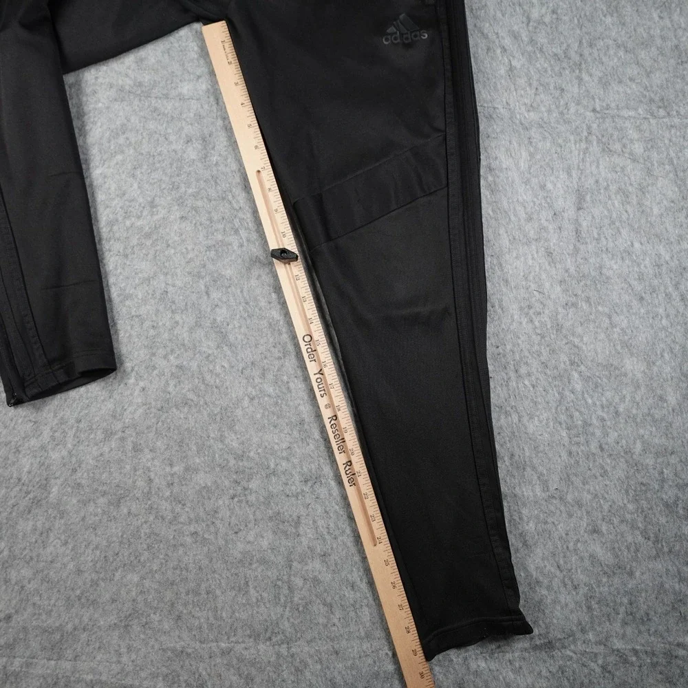 Adidas Pants Men Medium Black Tiro 19 Training Tapered Ankle Zip Track DZ8765